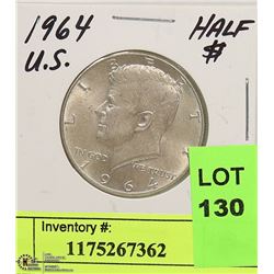 U.S. KENNEDY HALF DOLLAR 1964