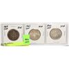 Image 1 : 3 CANADIAN 50 CENT 1964, 1965, 1966