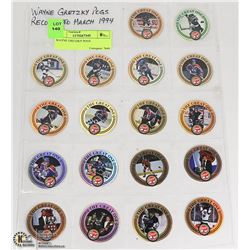 WAYNE GRETZKY POGS