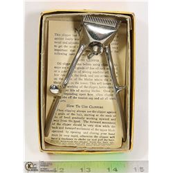 VINTAGE QUALITY HAIR CLIPPER IN BOX WITH