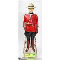 14" RCMP STATUE.