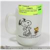 Image 1 : VINATGE SNOOPY FIRE KING COFFEE MUG