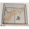 Image 1 : MESH TRAY WITH VINTAGE NECKLACES