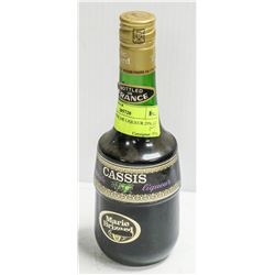 CASSIS CREME DE LIQUEUR 25% 12.3 FL OZ.