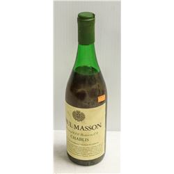 PAUL MASSON WHITE CHABLIS. 12%. 750ML.