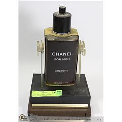 VINTAGE CHANEL FOR MEN DISPLAY DECANTER.