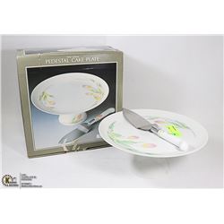 WESTBURY TUSCANY COLLECTION CAKE PLATE SET