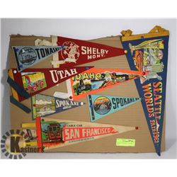 LOT OF 8 VINTAGE COLLECTIBLE WALL