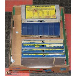 2 VINTAGE RESIST - 0- CABINETS IRC RESISTORS