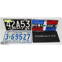 LICENCE PLATES