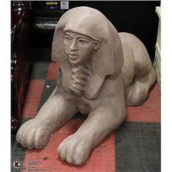 EGYPTIAN SPHINX APPROX 4FT LONG FIGURE