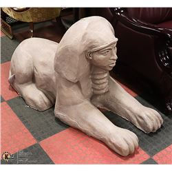 EGYPTIAN SPHINX APPROX 4FT LONG FIGURE