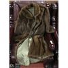 Image 1 : VINTAGE MINK FUR COAT SIZE SMALL