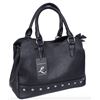 Image 1 : NEW LUXANNE BLACK LADIES PURSE, METAL STUD ACCENTS