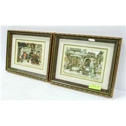 VINTAGE TOLD 3D RELEF PICTURES BY ANTON PIECK