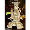 Image 1 : PORCELAIN CHERUB CANDLE HOLDER