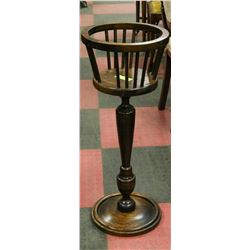 ANTIQUE ASH FERN STAND- ORIGINAL FINISH 1920'S