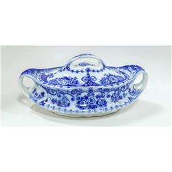 FLOW BLUE SERVER WITH LID