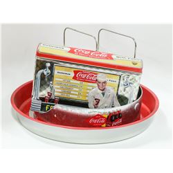LOT OF COCA COLA TIN COLLECTIBLES