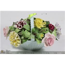 ADDERLY FLORAL MADE IN ENGLAND BONE CHINA FLOWER