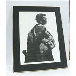 "THE SUNSHINE OF HIGH PLATEAU" FRAMED ART.