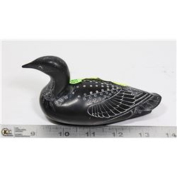 CARVED STONE LOON
