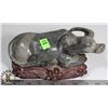 Image 1 : SOAPSTONE CARVED WATER BUFFALO