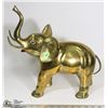 Image 1 : LARGE BRASS ELEPHANT ORNAMENT