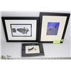Image 1 : LOT OF 3 ESTATE SIGNED PICTURES