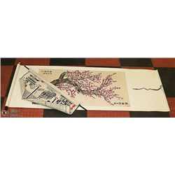 LOT OF 2 CHINESE WALL HANGINGS