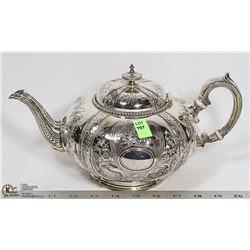 METAL ETCHED TEA KETTLE