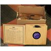 Image 1 : BOX OF 78'S PHONO GRAPH RECORDS