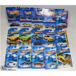 15 ASSORTED HOT WHEELS