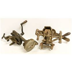 LOT OF 2 VINTAGE GRINDERS