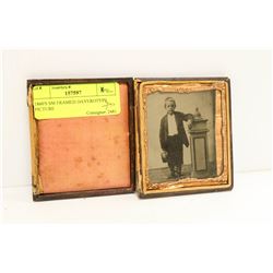 1860'S SM FRAMED DAYEROTYPE PICTURE