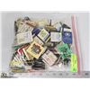 Image 1 : LARGE BAG OF MATCH BOOKS 1940'S TO 1950'S UNUSED