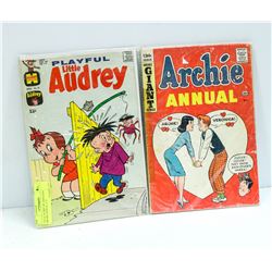 2 X LIL AUDRY #81 AND GIANT ARCHIE ANNUAL # 13