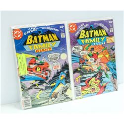 2 X BATMAN FAMILY COMICS #12 AND #14 GIANT SIZE