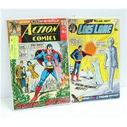 2 X ACTION COMICS #394 LOIS LANE #107 COLLECTORS