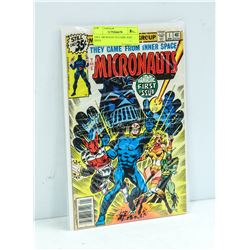 NM #  MICRONAUTS COMIC KEY ISSUE