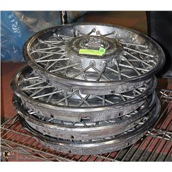 SET OF 4 VINTAGE CADILLAC RIM HUB CAPS