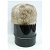 Image 1 : FUR CAP IN CARRYING CASE.