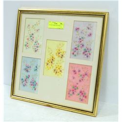 TATTING FRAMED ARTWORK