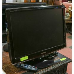 SAMSUNG 24" HD TELEVISION WITH REMOTE