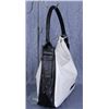 Image 3 : NEW LADIES WHITE ON BLACK PURSE