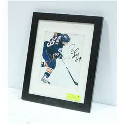 SAM GAGNER #89 FRAMED PHOTO *NO C.O.A.*