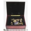 Image 1 : JEWELLERY BOX WITH MANY VINTAGE JEWELLERY PIECES