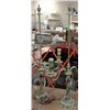 Image 1 : LOT OF 2 BRASS LAMPS NO SHADES