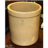Image 1 : ANTIQUE 3 GALLON CROCK POT