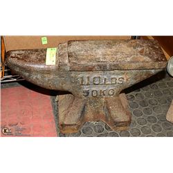 110 POUND LARGE CAST ANVIL